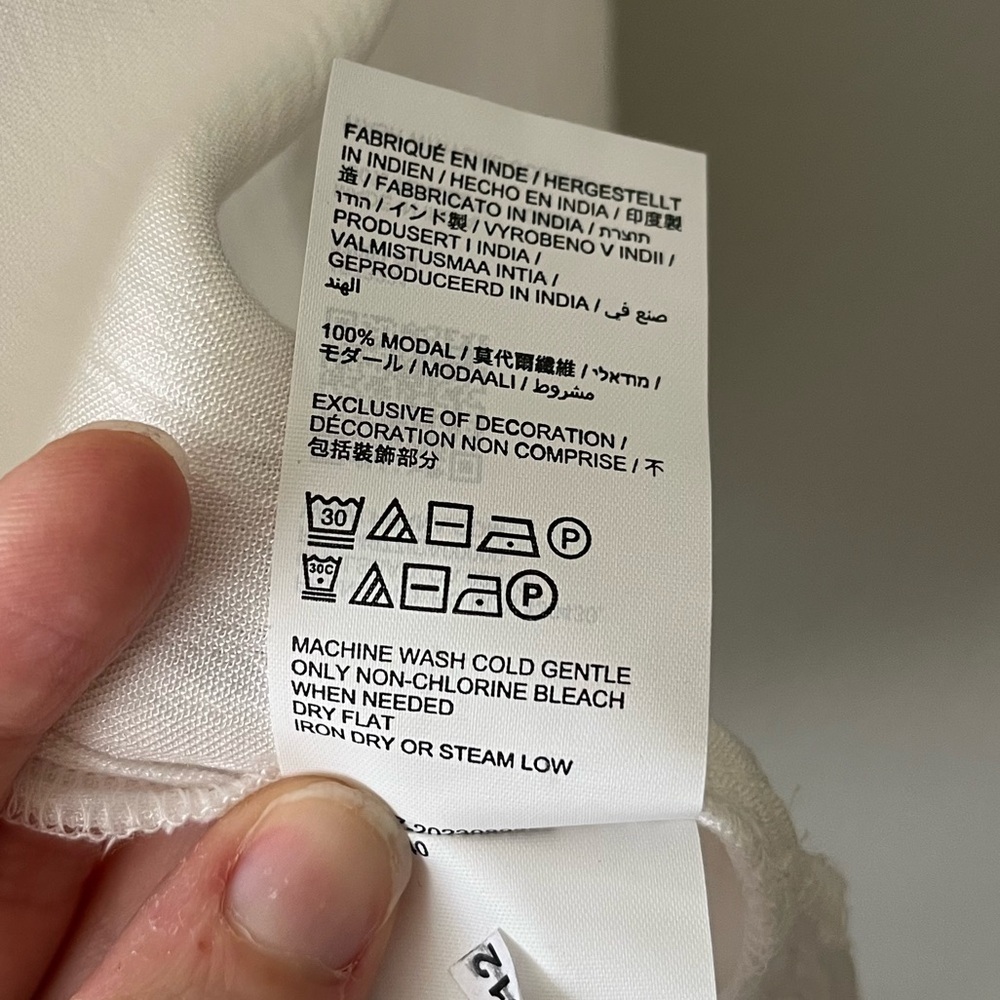 Prana Fernie Long Sleeve Button Down Shirt in White Women's Size XS - Picture 12 of 17